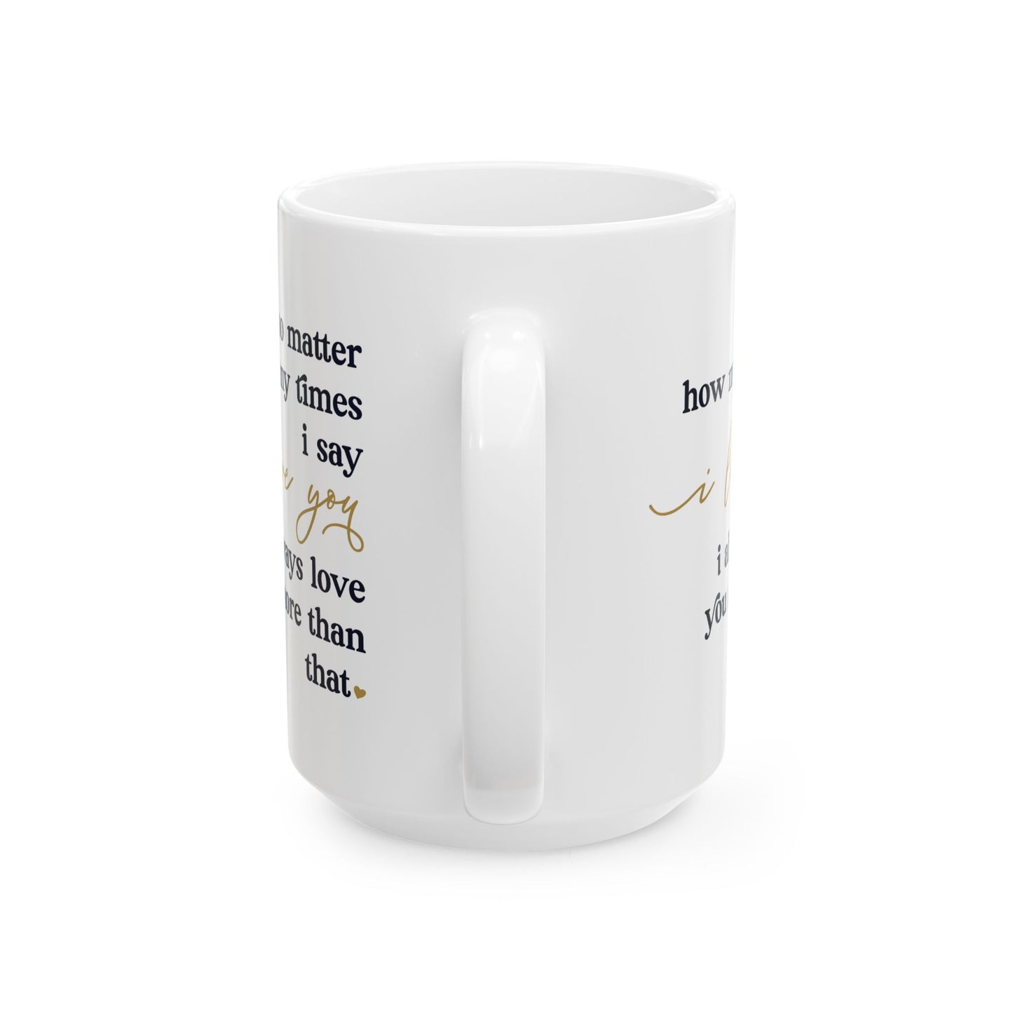 Valentine's Day Mug - No Matter