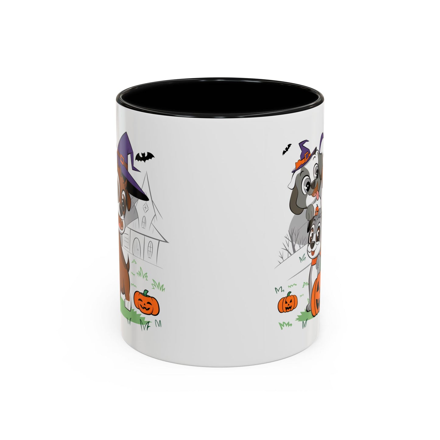 Halloween Mug - Three Puppies