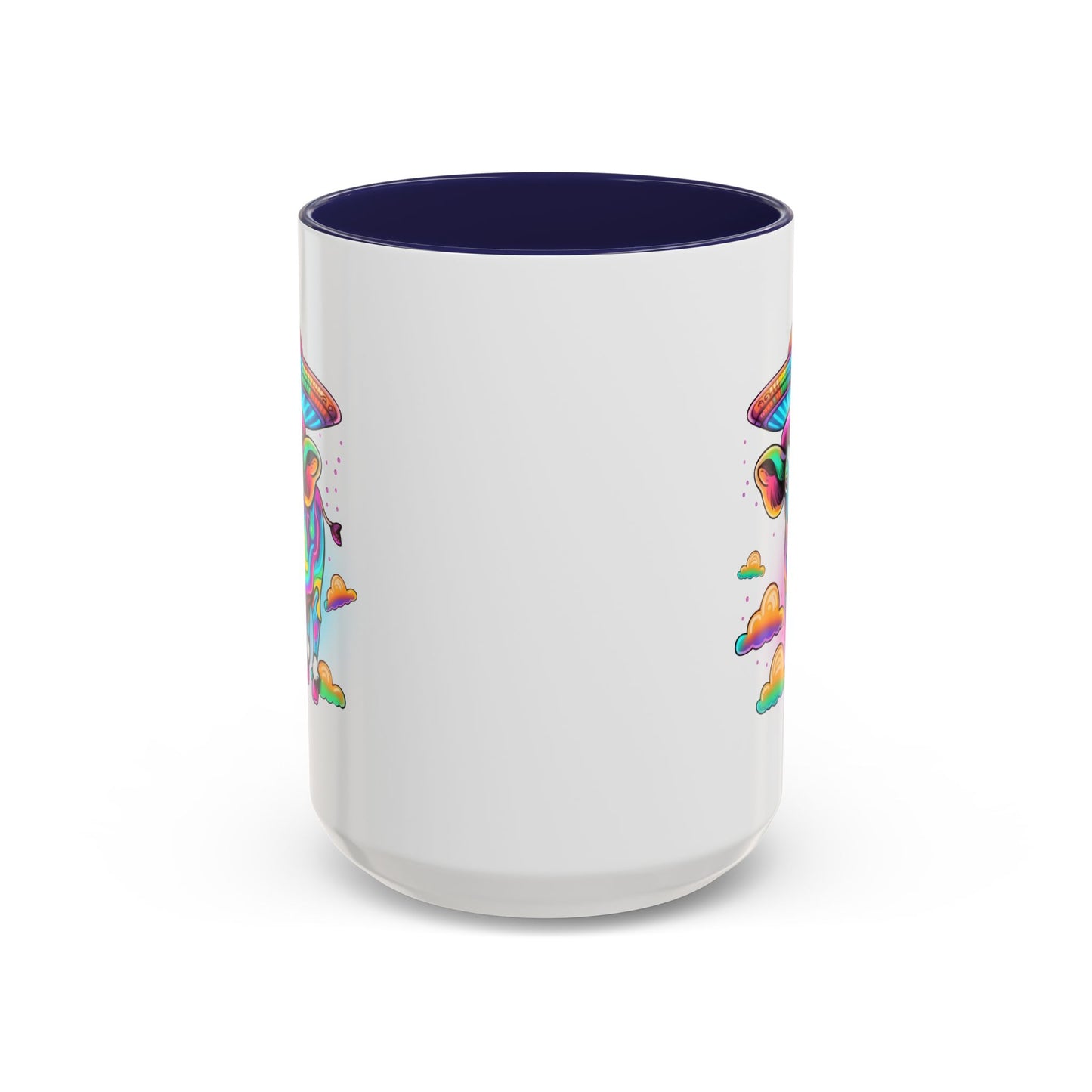 Alien Mug - Multicoloured Cow