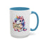 Birthday Mug - Girl Unicorn Happy Birthday Sign