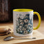 Christmas Mug - Blue Snowman Family