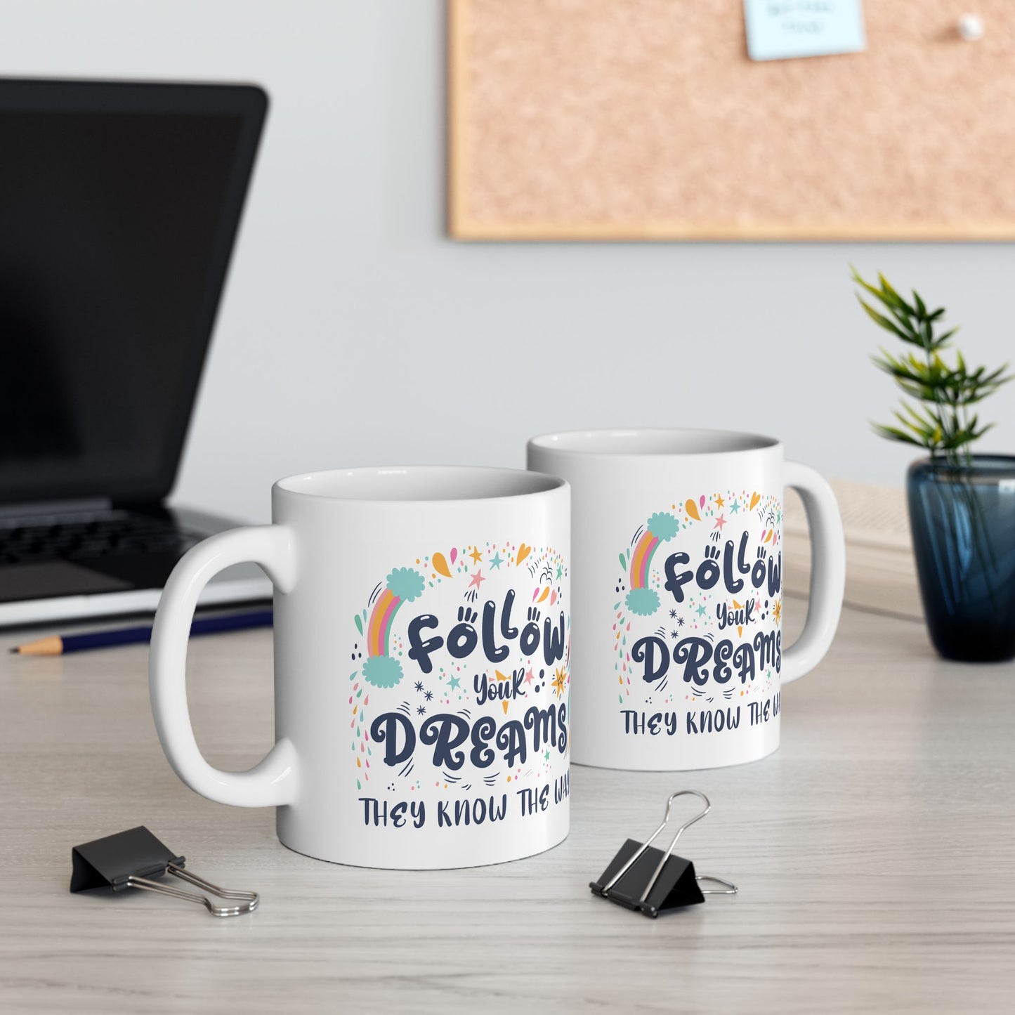 Motivation Mug - Follow Your Dream Envelope