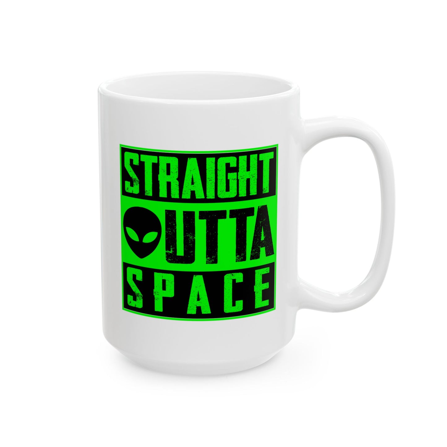 Alien Mug - Straight Outta Space