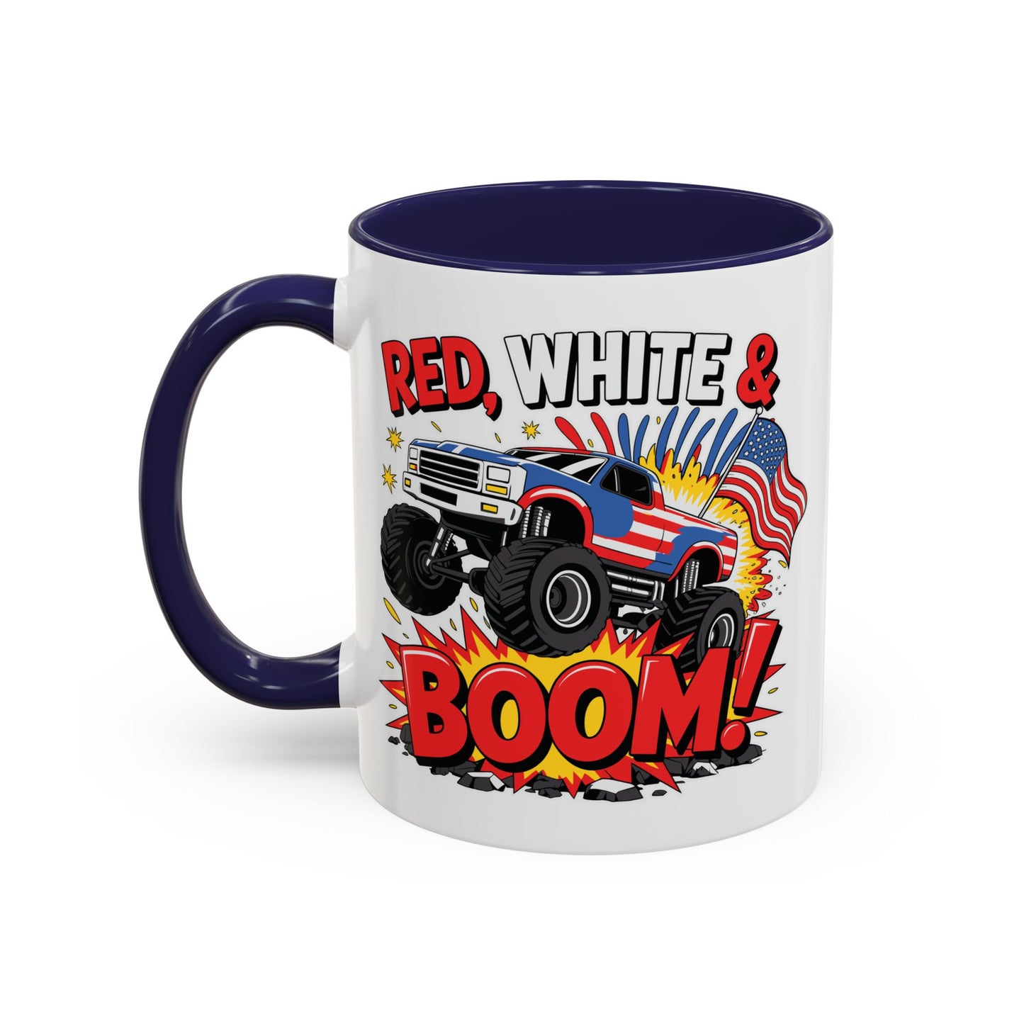4th of July Mug - Red White & Boom!