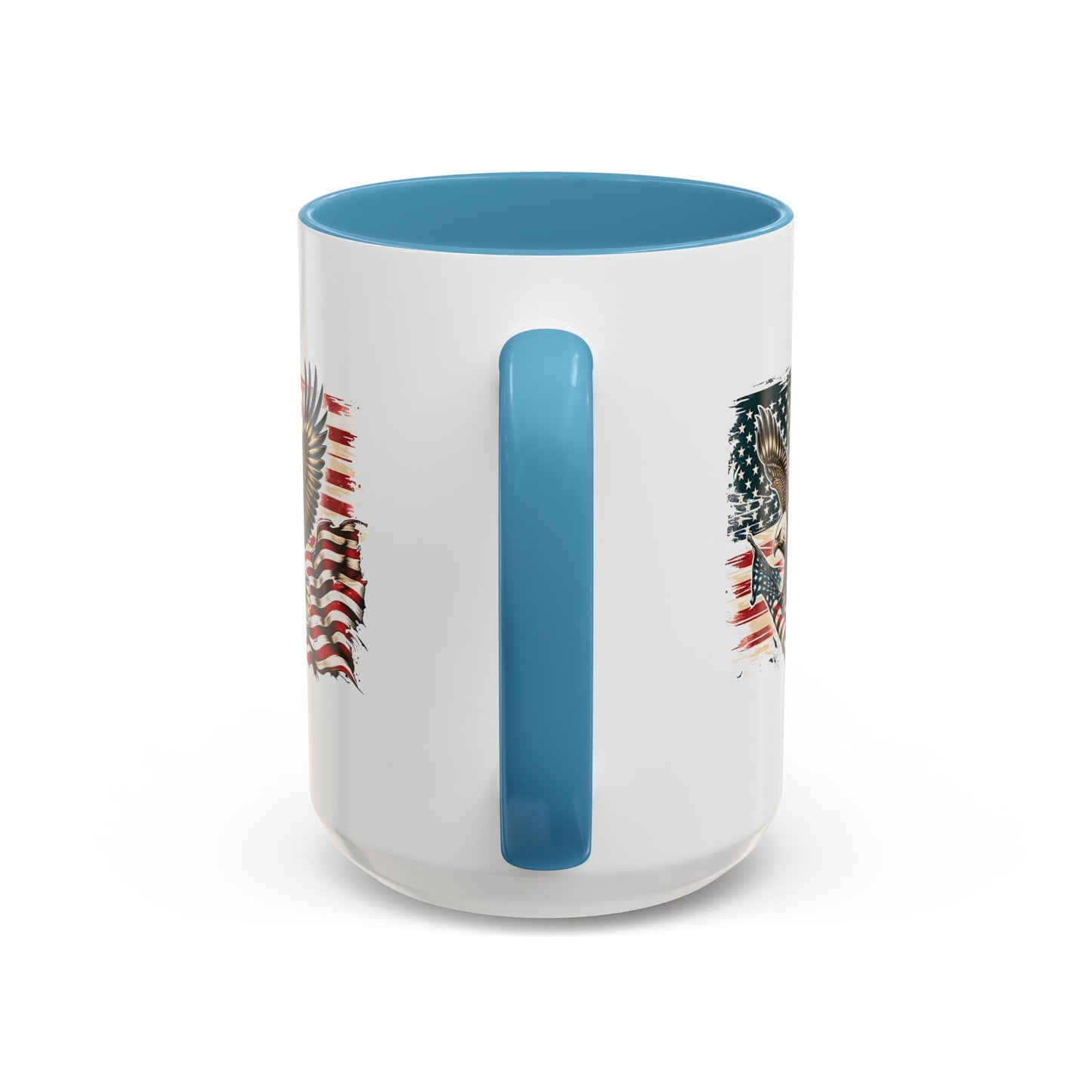 4th of July Mug - American Bald Eagle Flag 9