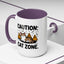 Animal Mug - Caution: Cat Zone