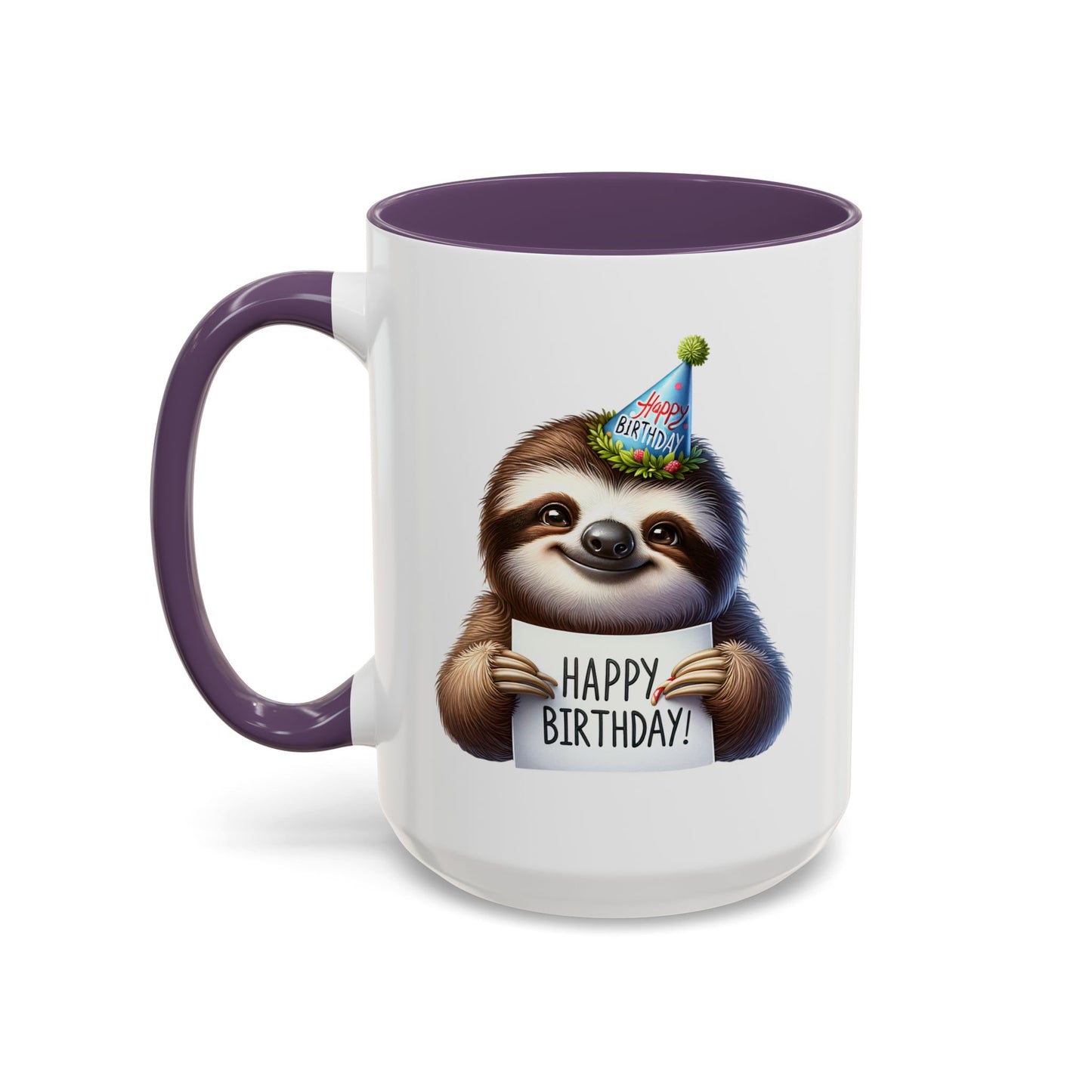 Birthday Mug - Sloth Clipart