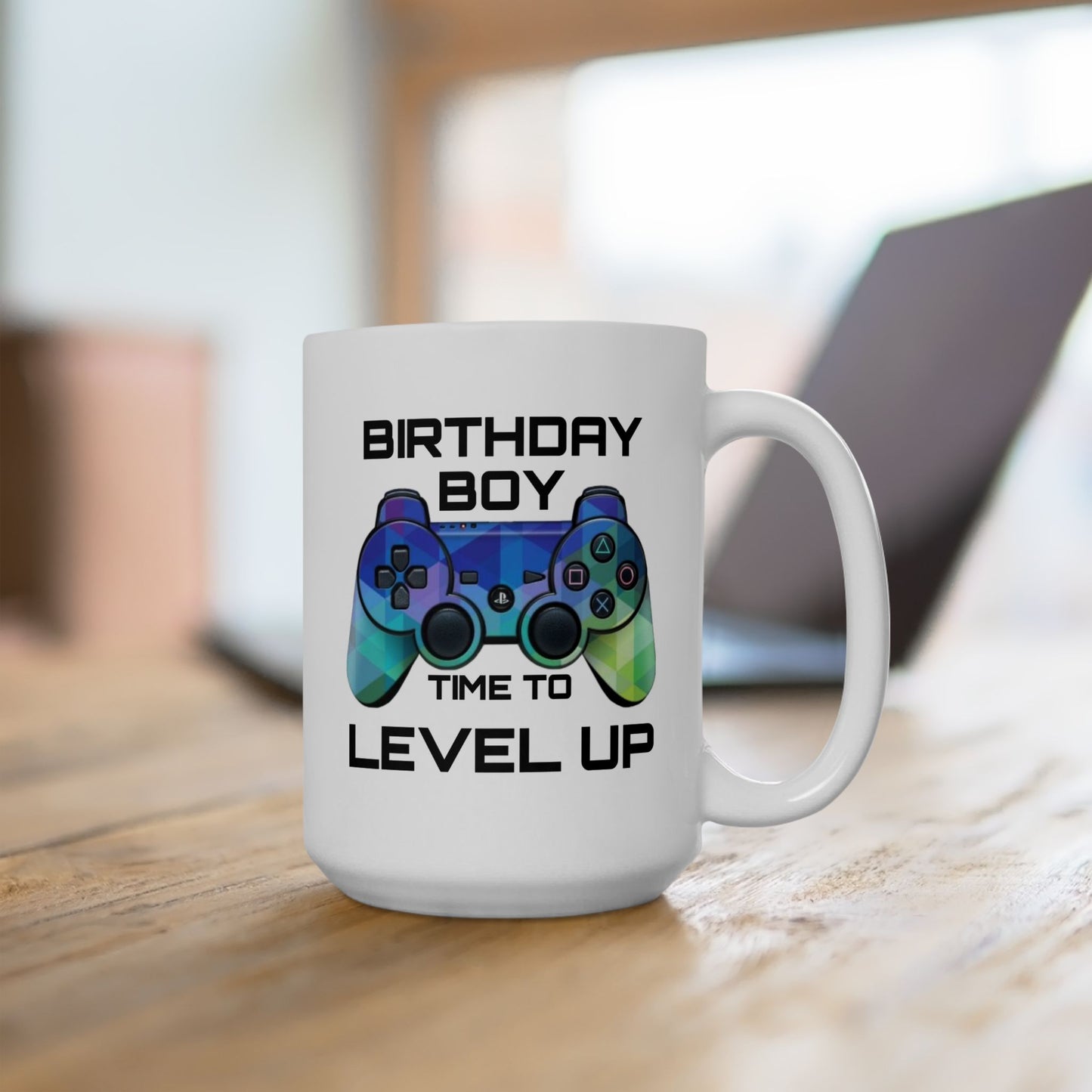Birthday Mug - Birthday Boy Time to Level Up
