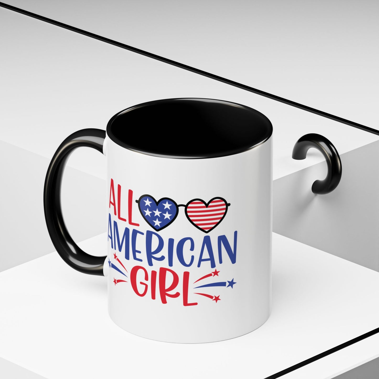 4th of July Mug - All American Girl