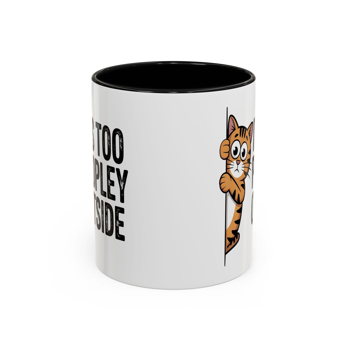 Animal Mug - It's Too Peopley Outside