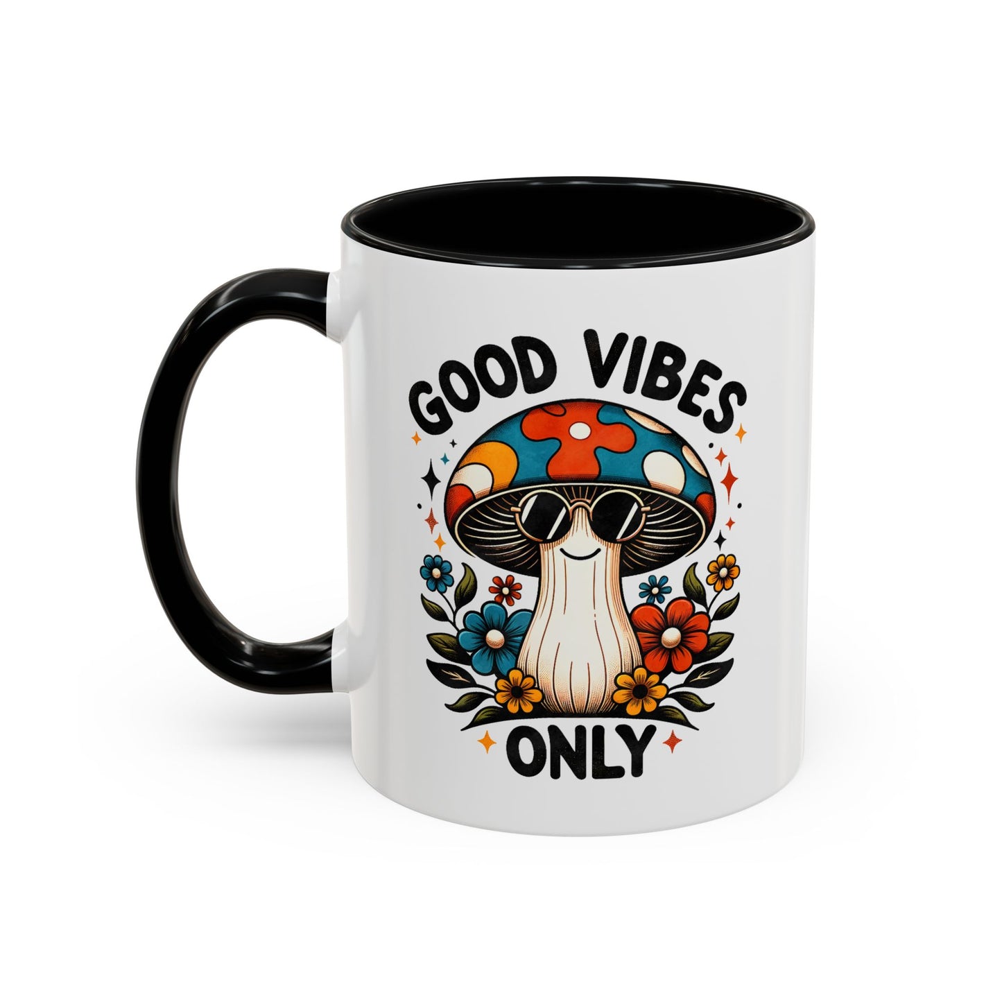 Wellness Mug - Good Vibes Only Mushroom