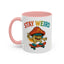 Humor Mug - Stay Weird Mushroom Skateboard