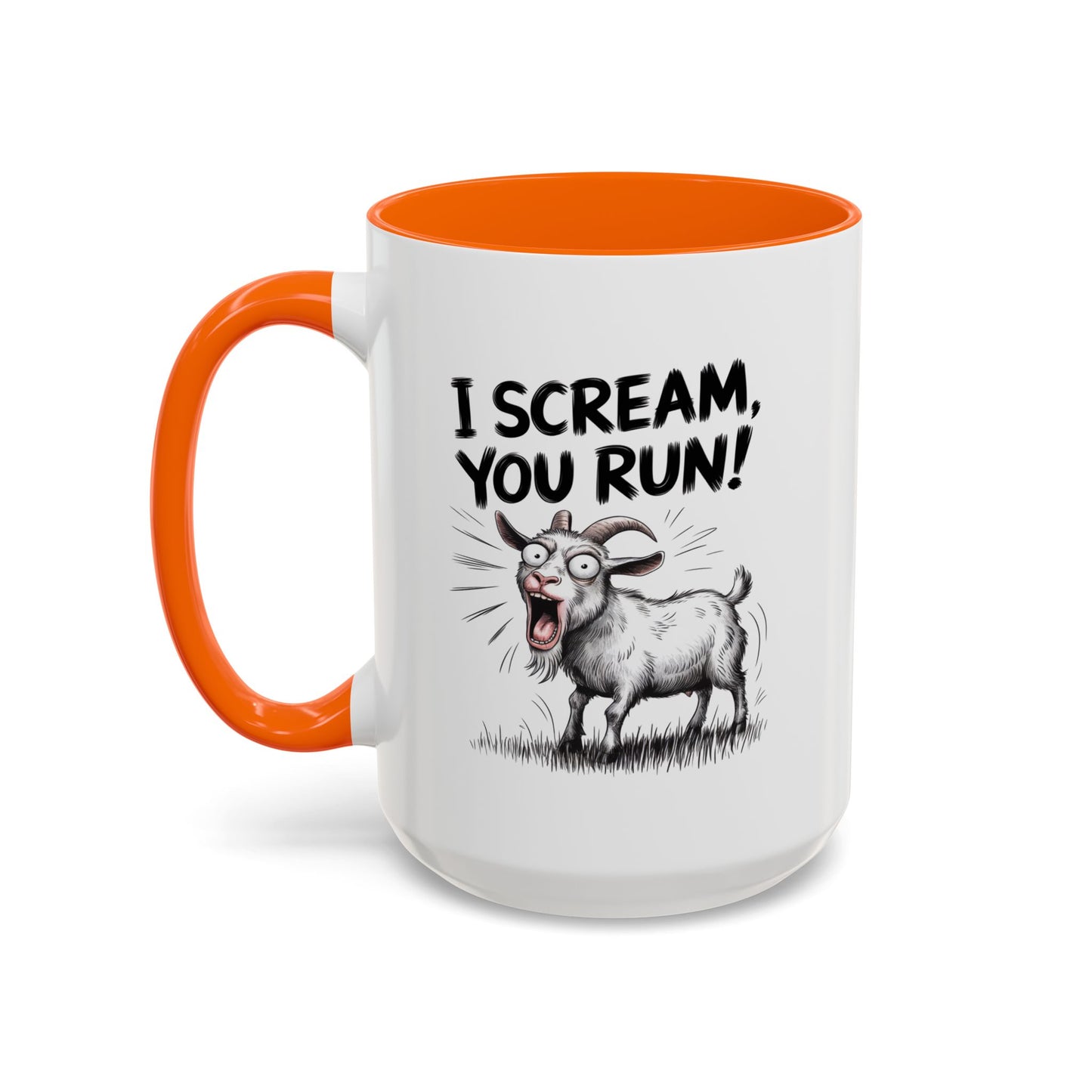 Humor Mug - I Scream, You Run