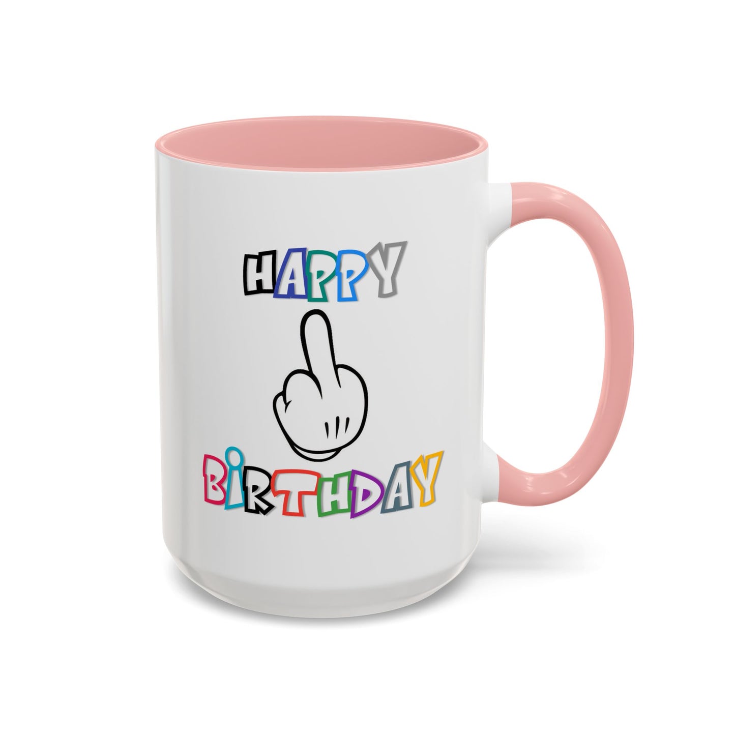 Adult Mug - Happy Birthday Middle Finger