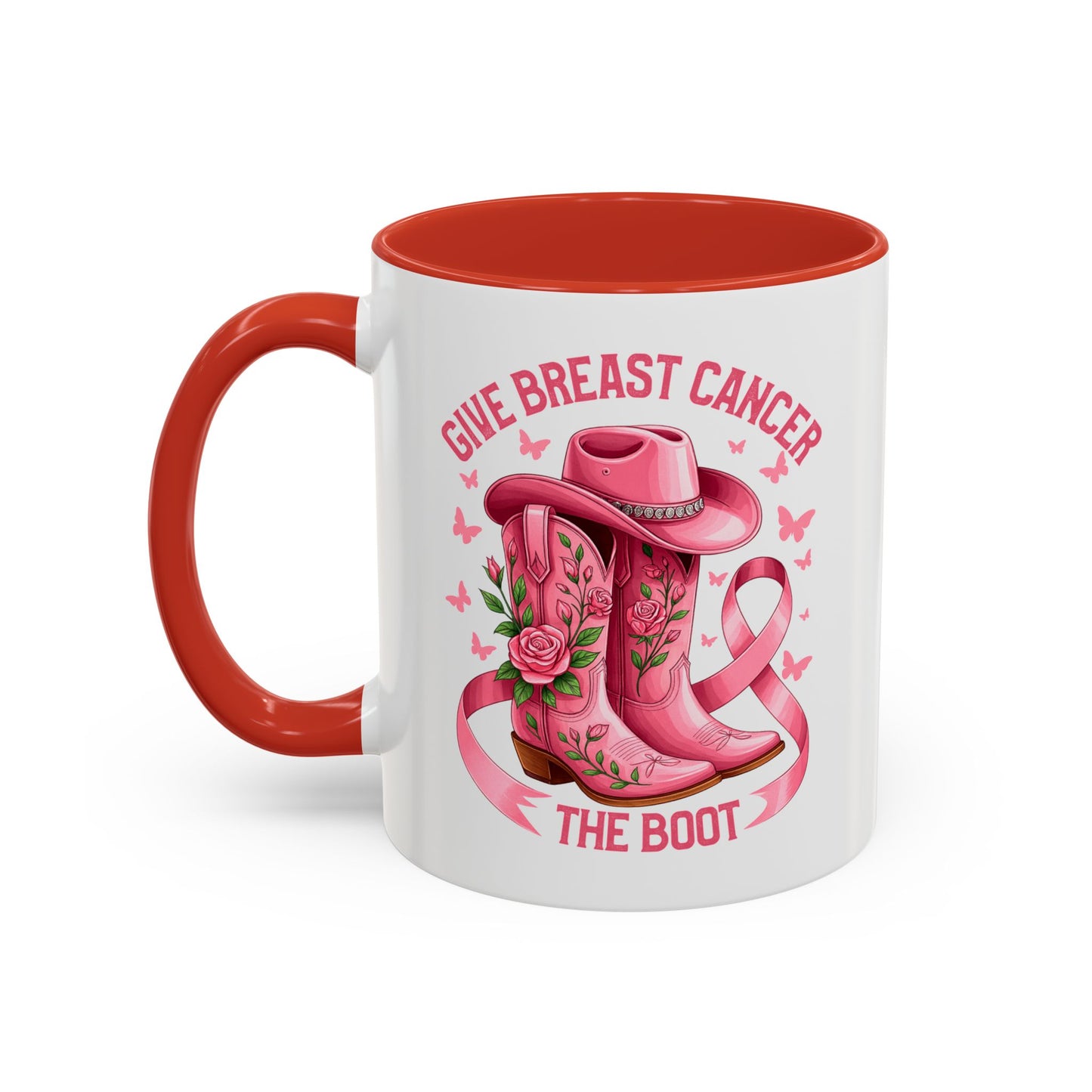 Support Mug - Give Cancer The Boot