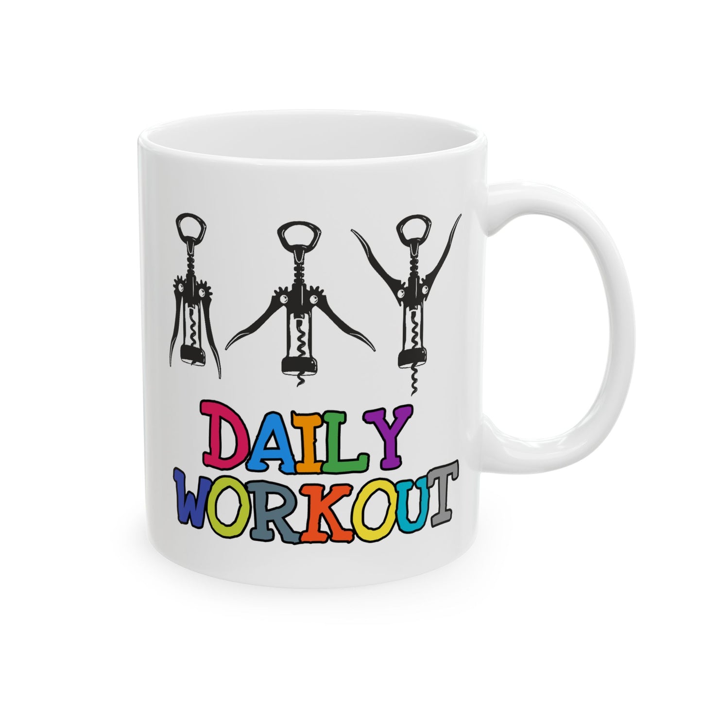 Humor Mug - Daily Workout