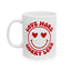 Wellness Mug - Love More Worry Less Smiley Face
