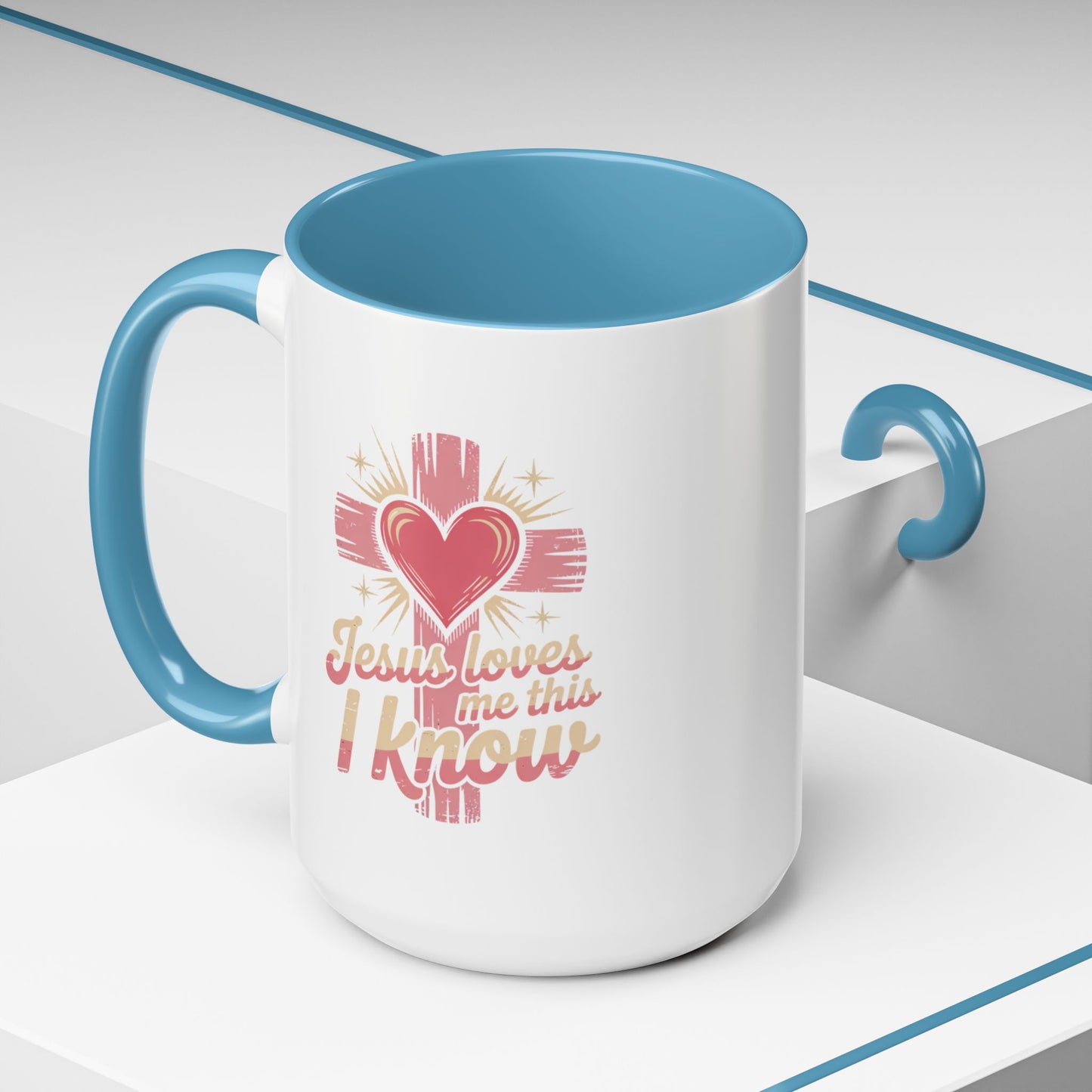 Religious Mug - Jesus Loves Me