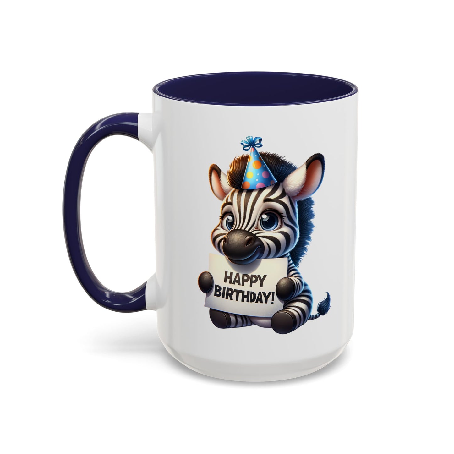 Birthday Mug - Zebra Clipart