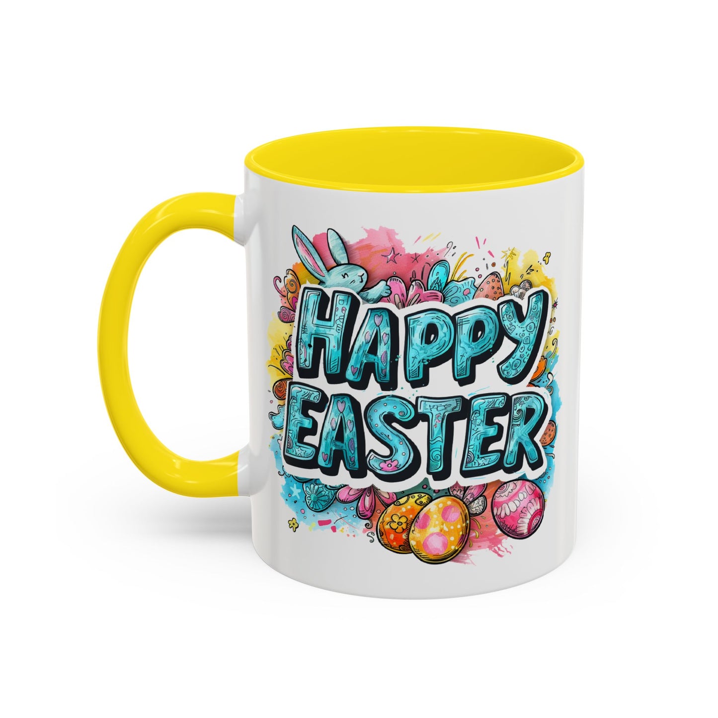Easter Mug - Happy Easter Blue