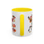 Christmas - Merry Christmas White Text Santa Reindeer Penguin Fox
