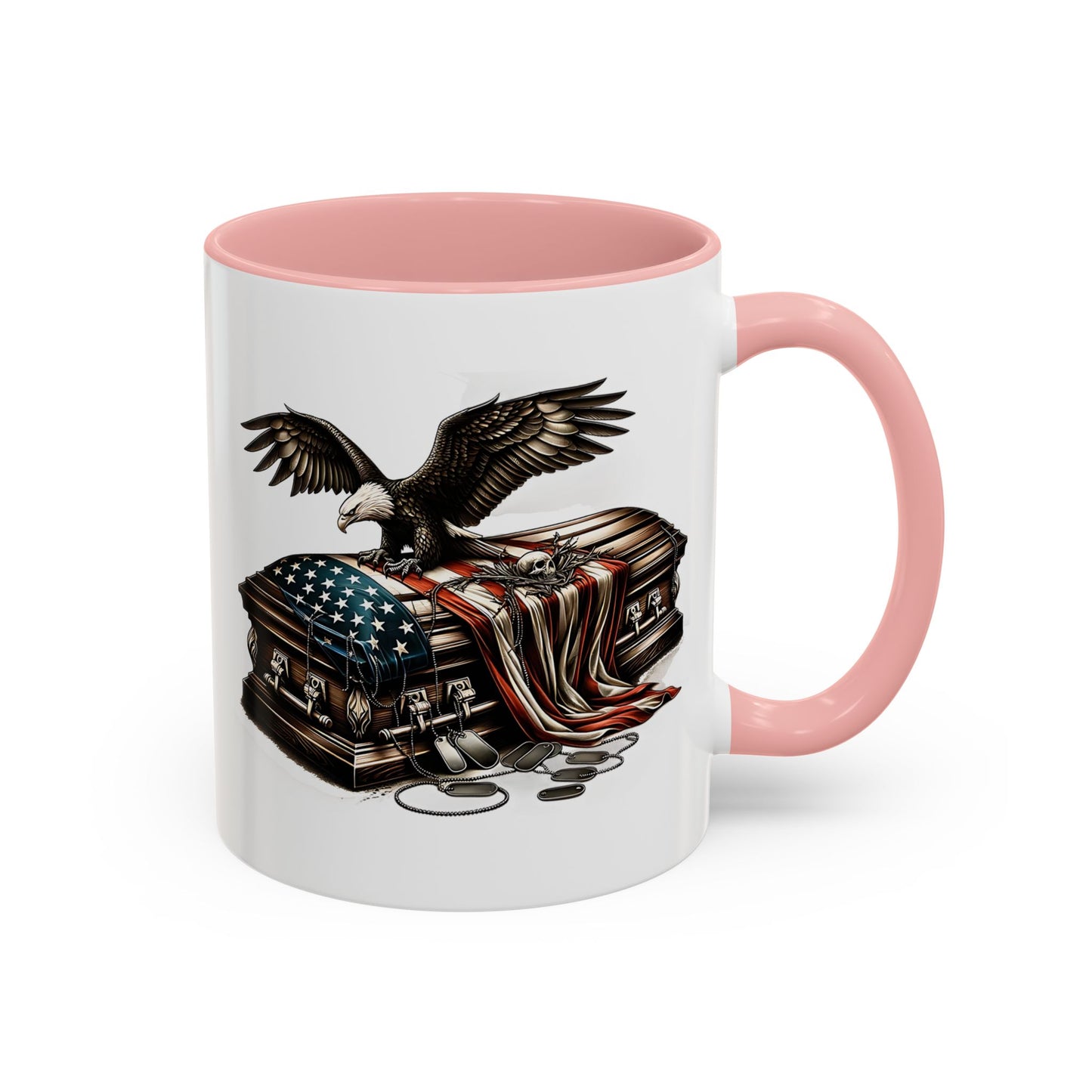 4th of July Mug - American Bald Eagle Fallen Soldier