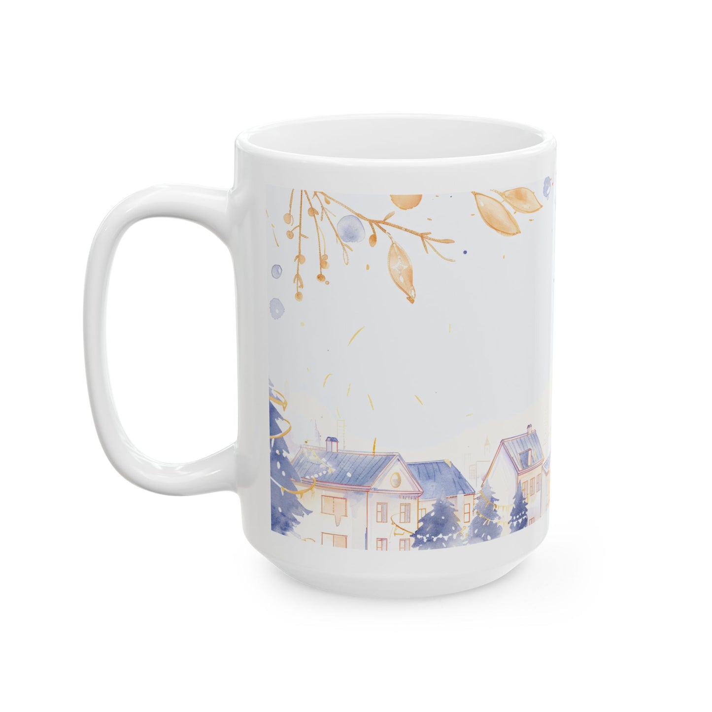 Christmas Mug - Christmas Town Wrap 3