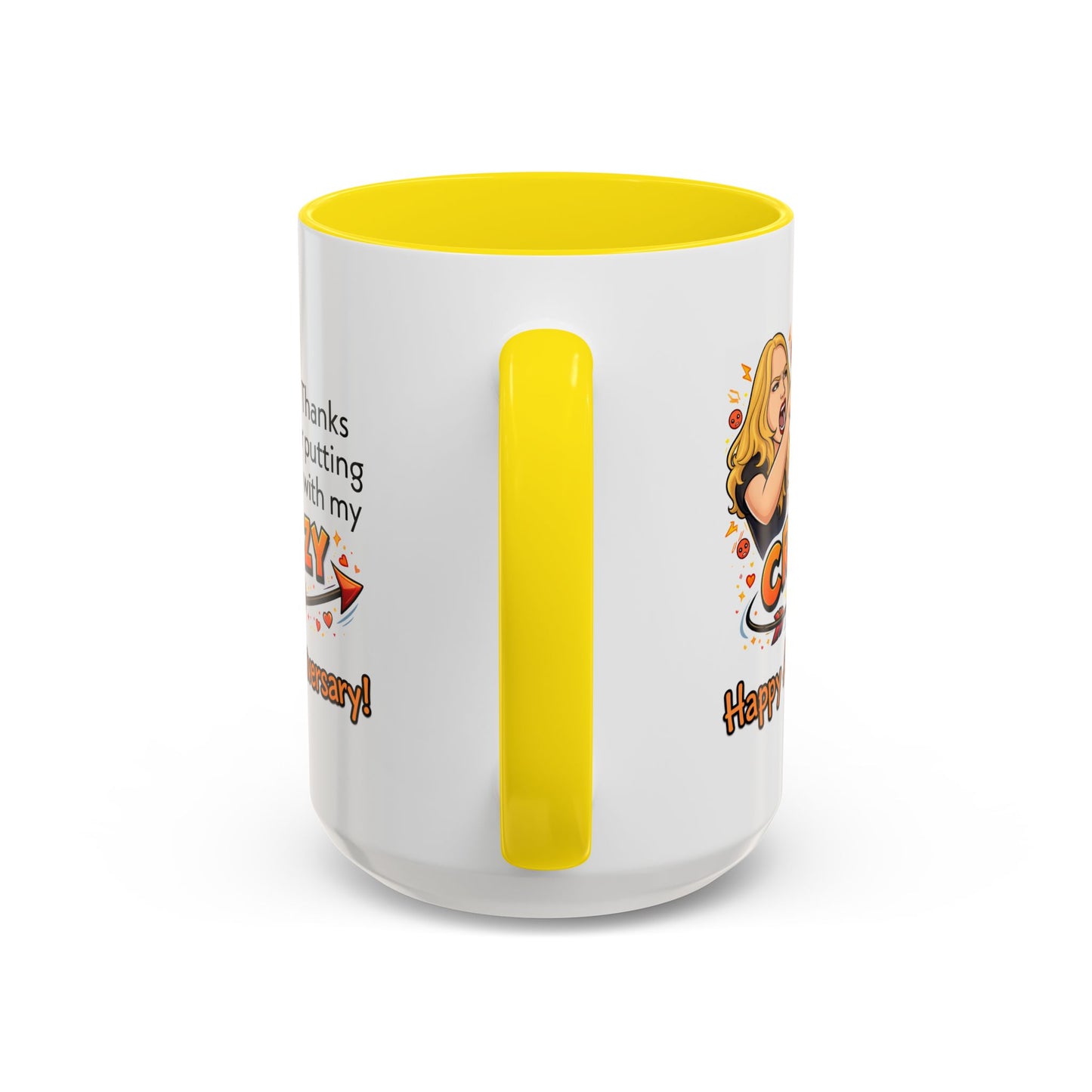 Anniversary Mug - Thanks For Putting Up