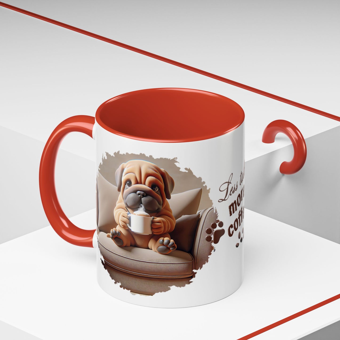 Animal Mug - Dog Coffee Wrap 30