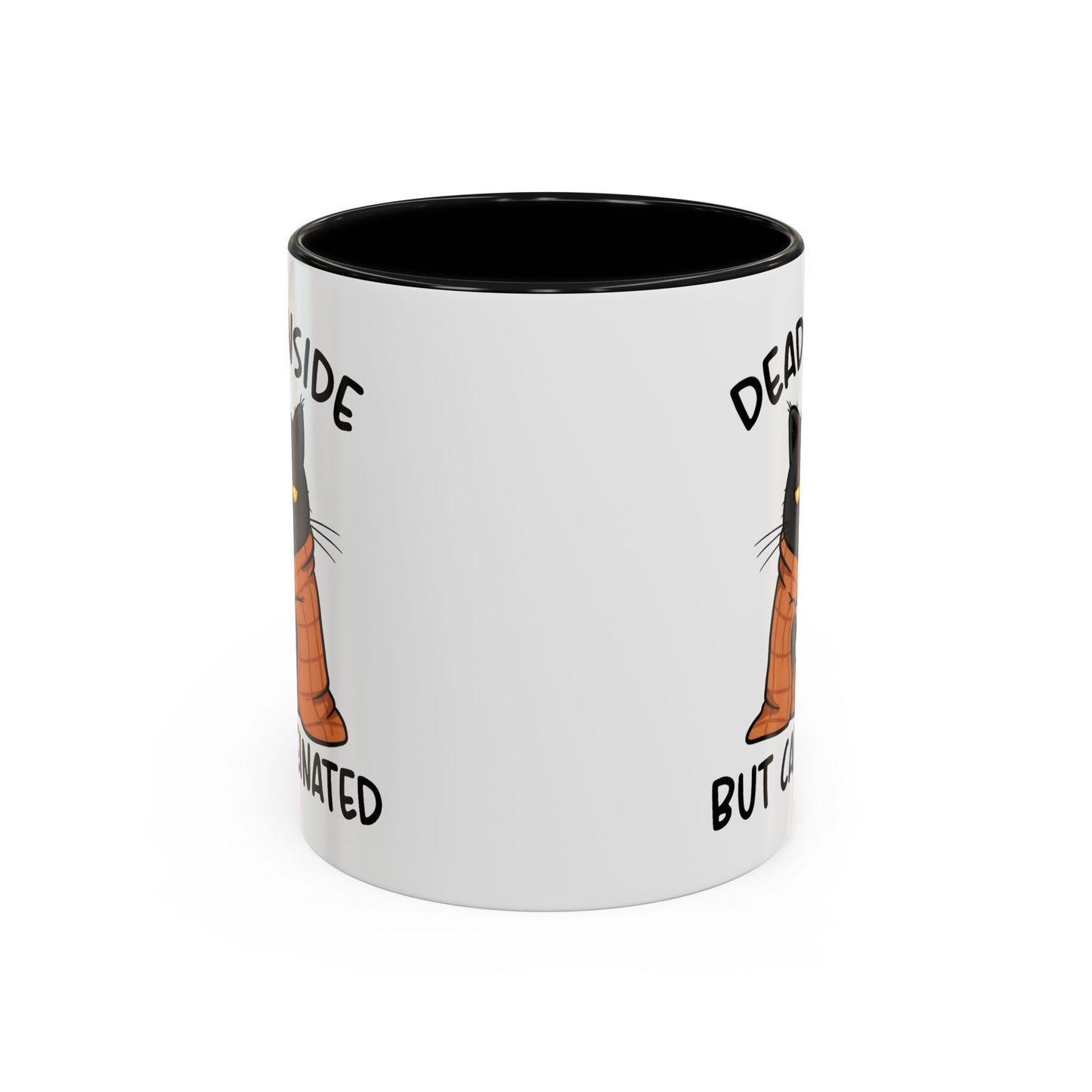 Animal Mug - Dead Inside But Caffeinated