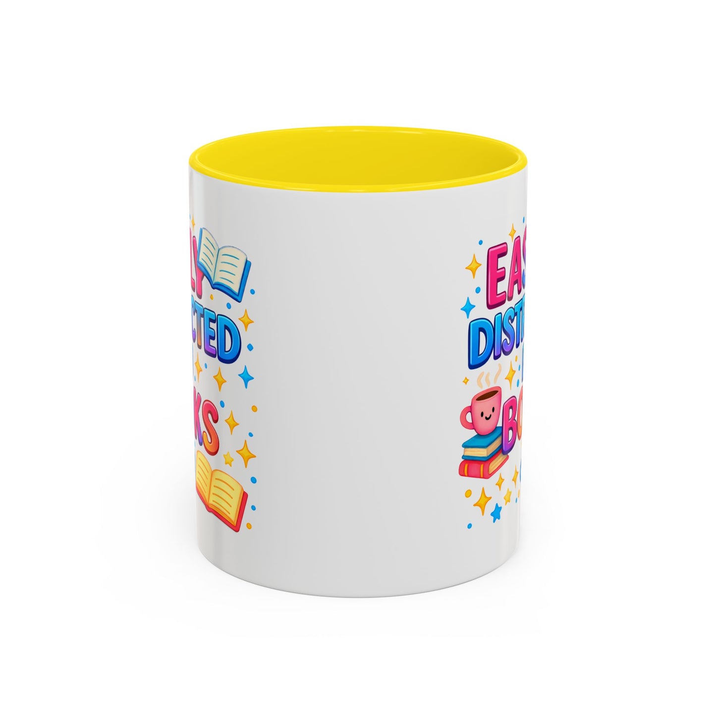 Humor Mug - Easily Distracted By Books