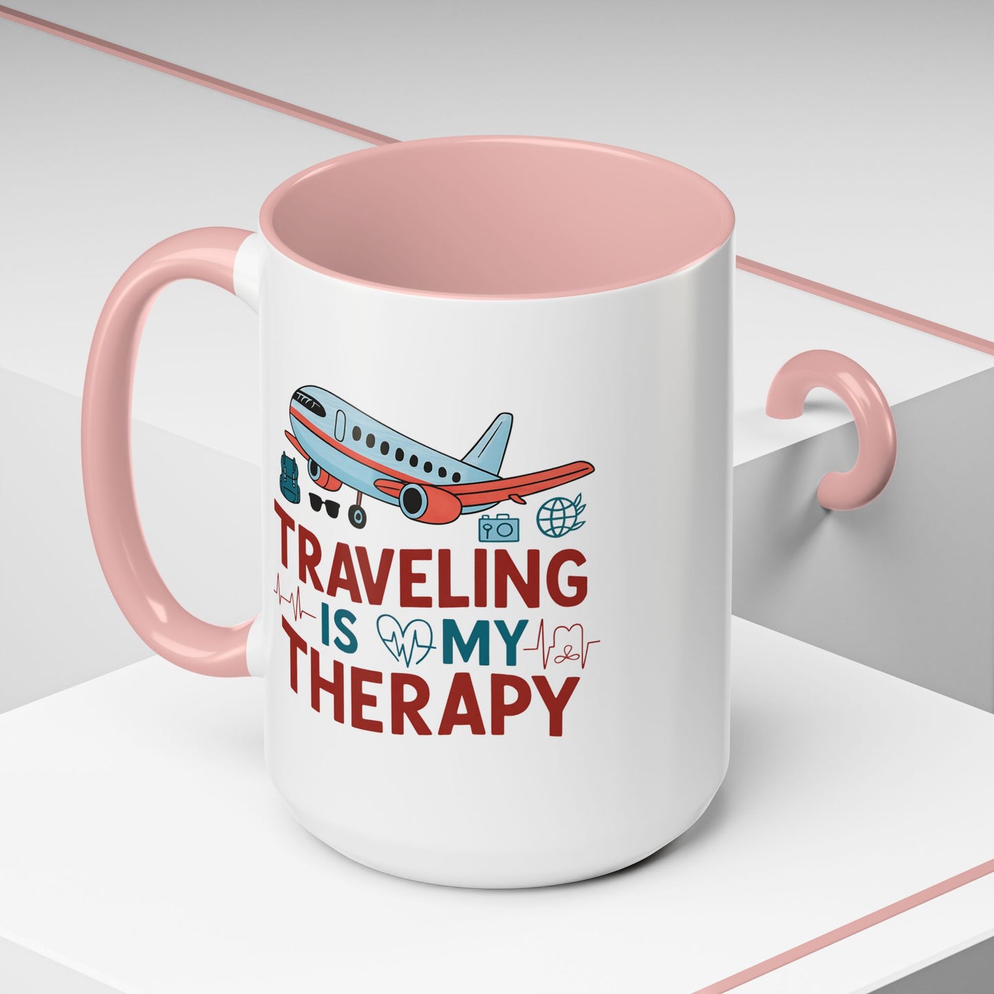 Adventure Mug - Traveling Is My Therapy