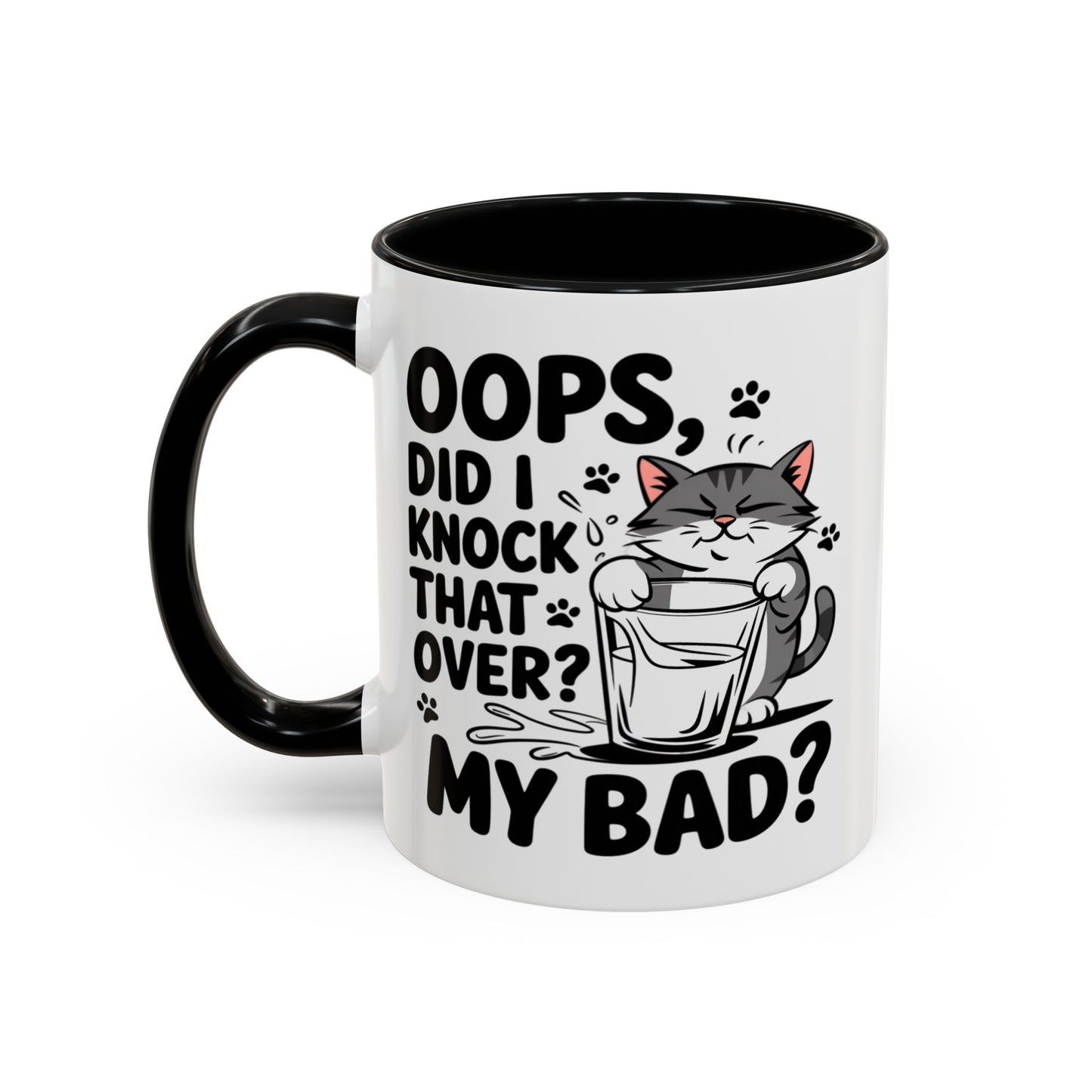 Animal Mug - Oops, Did I Knock That Over