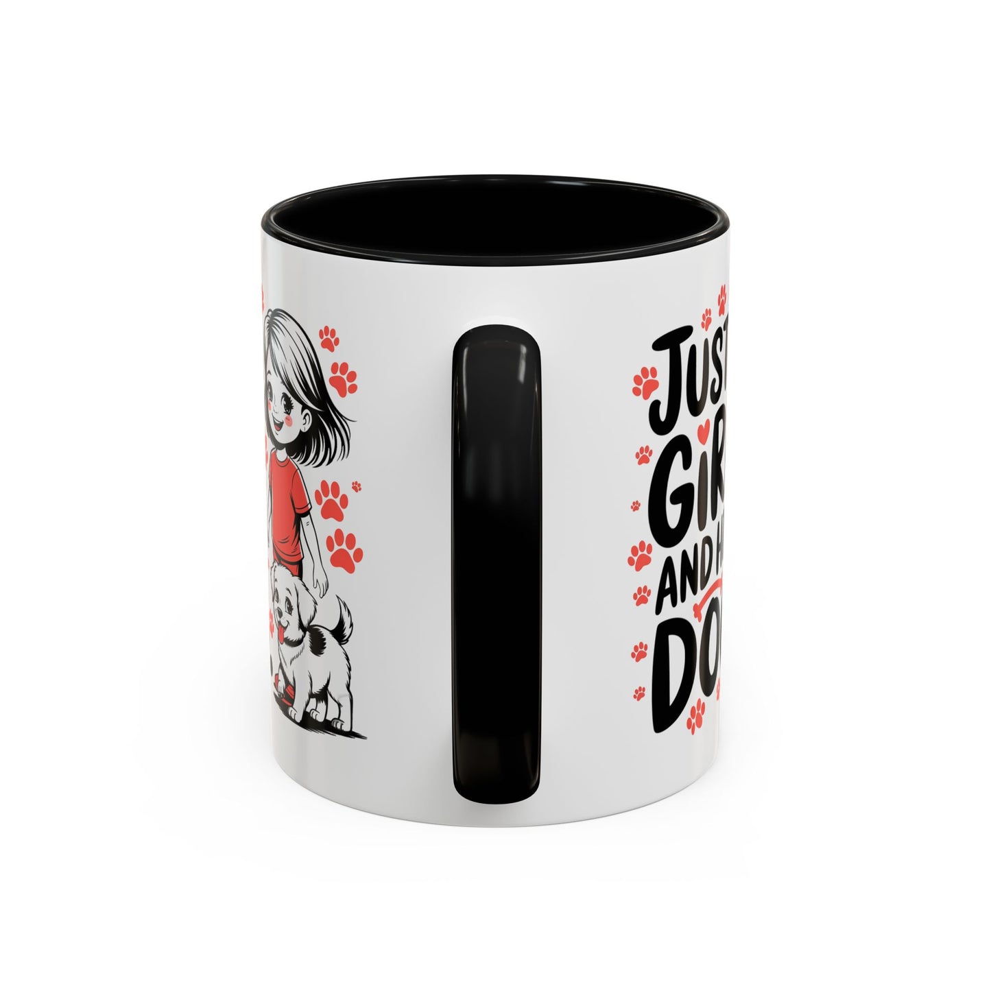 Animal Mug - Just a Girl and Her Dog