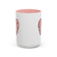 Mother's Day Mug - Love You Mom Retro Heart