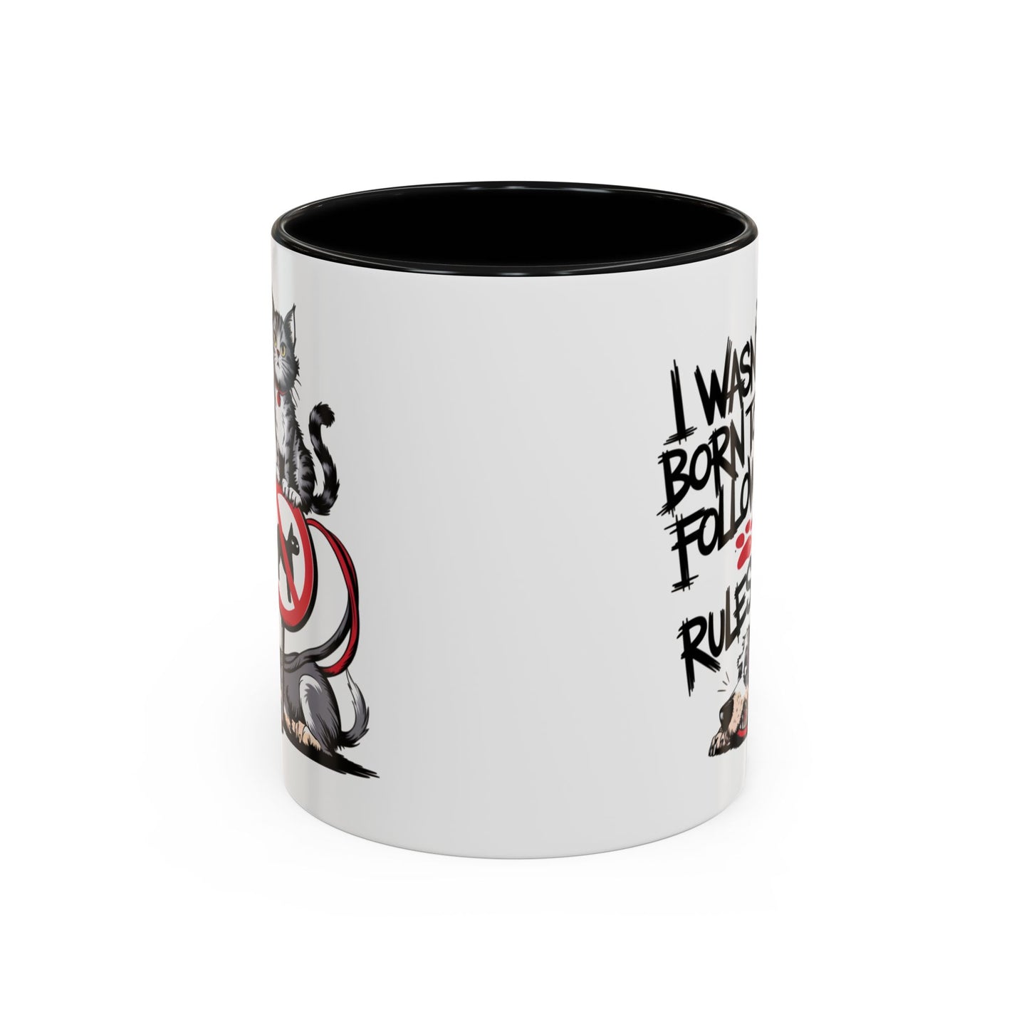 Animal Mug - I Wasn't Born To Follow Rules