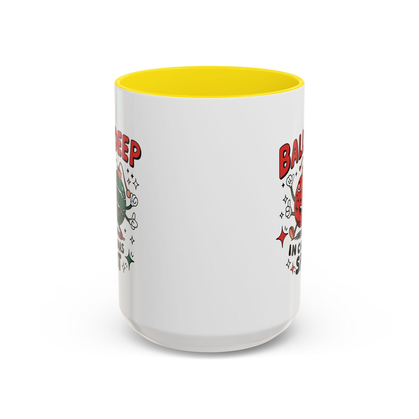 Adult Mug - Balls Deep in Christmas Spirit