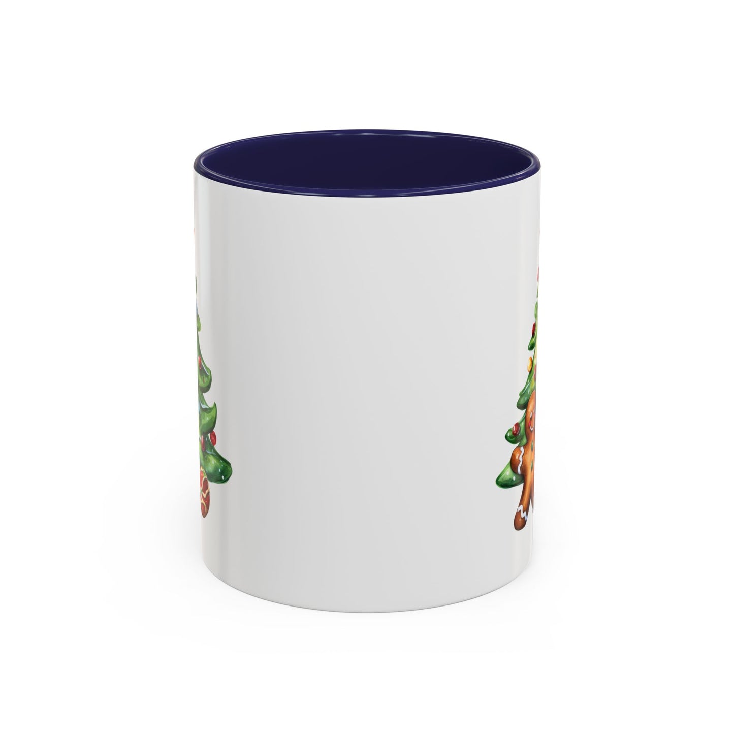 Christmas Mug - Gingerbread Man and Tree