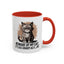 Humor Mug - Beware of My Cat