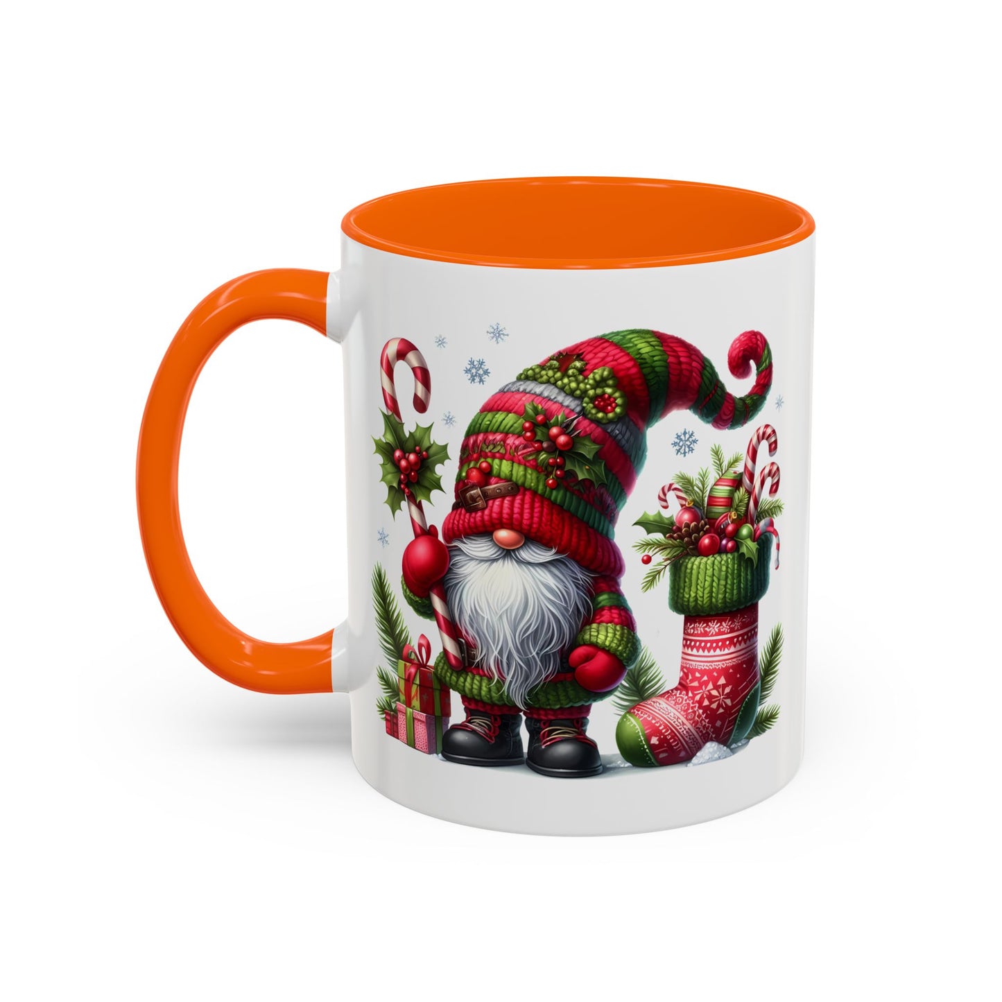 Christmas Mug - Gnome and Christmas Stocking
