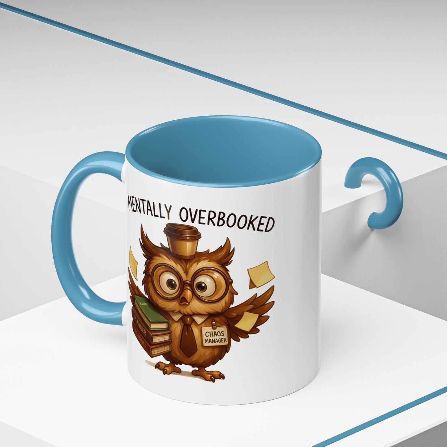 Office Mug - Mentally Overbooked