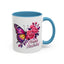 Birthday Mug - Butterfly Flowers