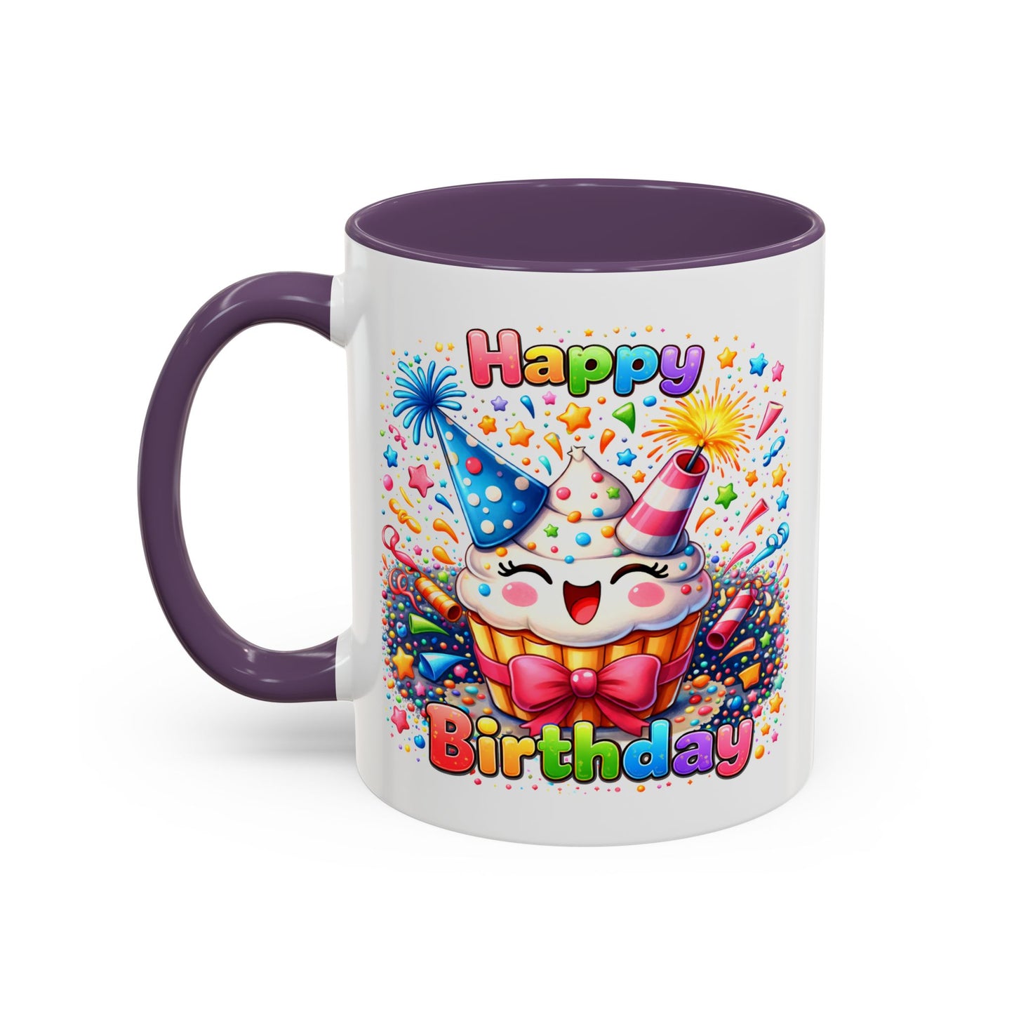 Birthday Mug - Happy Cupcake