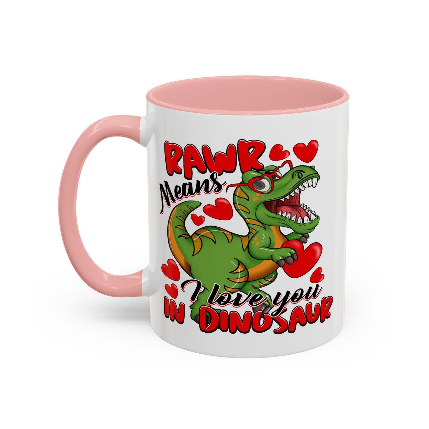 Anniversary Mug - Rawr Means I Love You