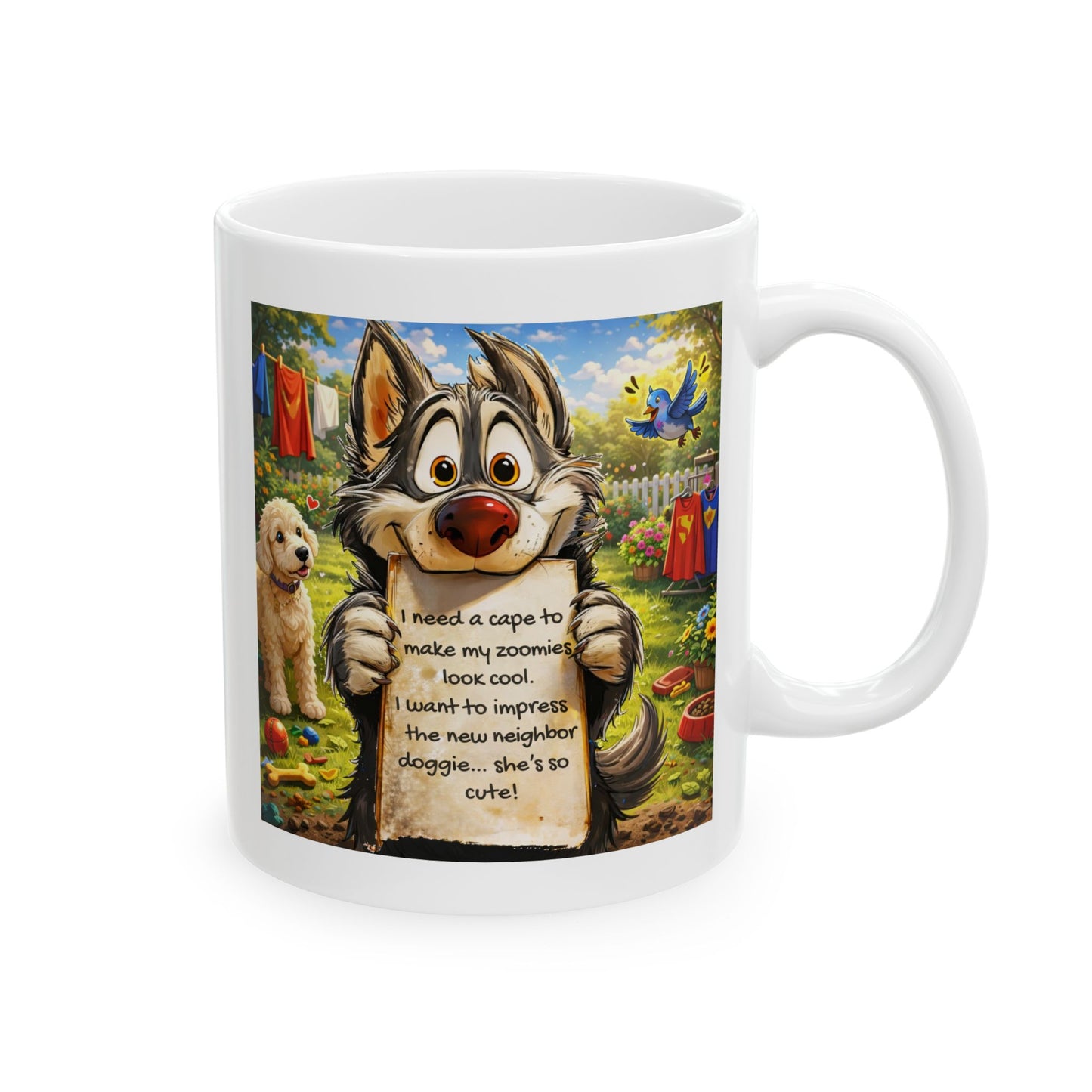 Animal Mug - I Need A Cape