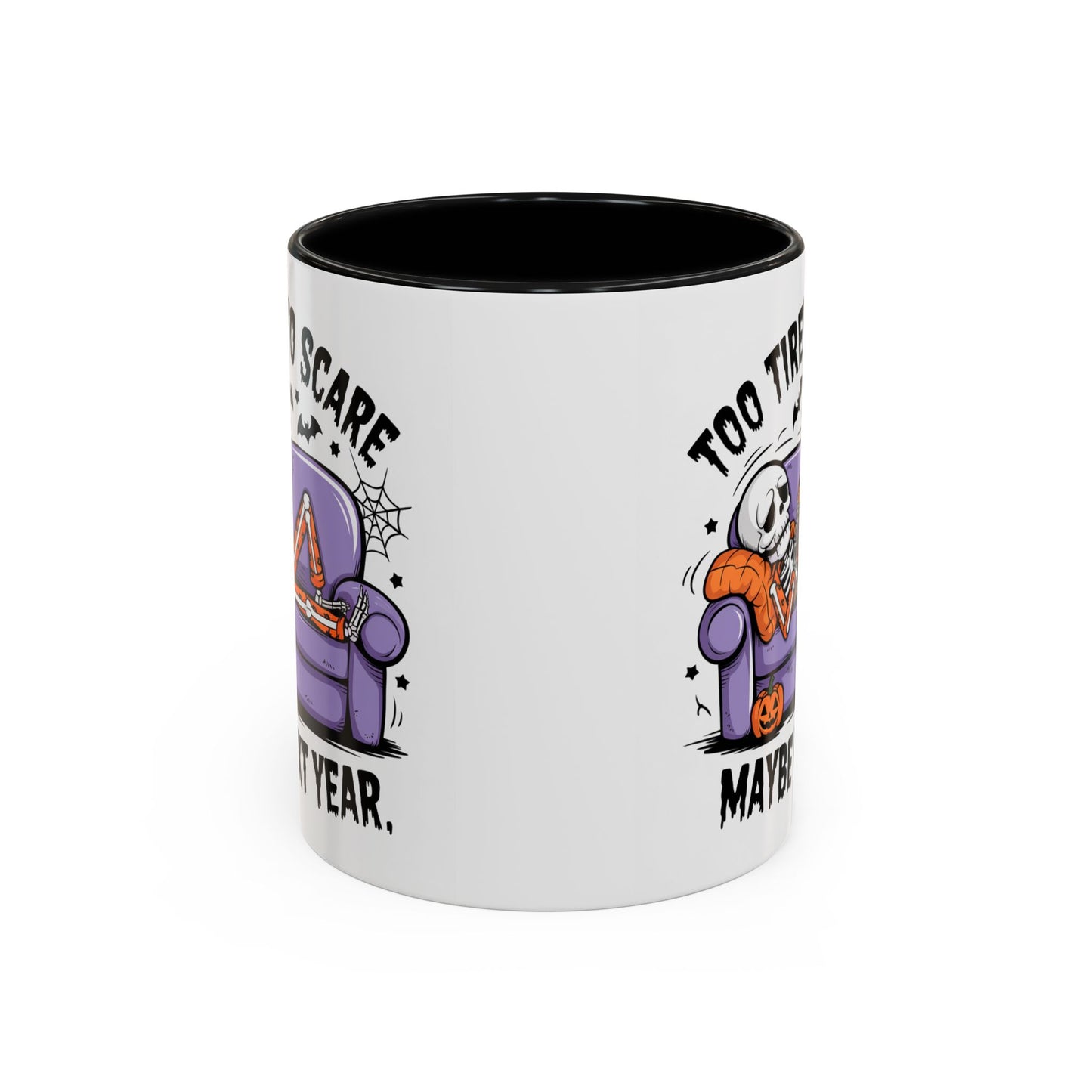 Halloween Mug - Too Tired To Scare