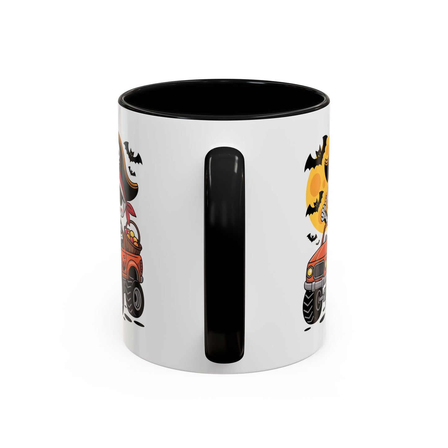 Halloween Mug - Driving Skeleton Pirate
