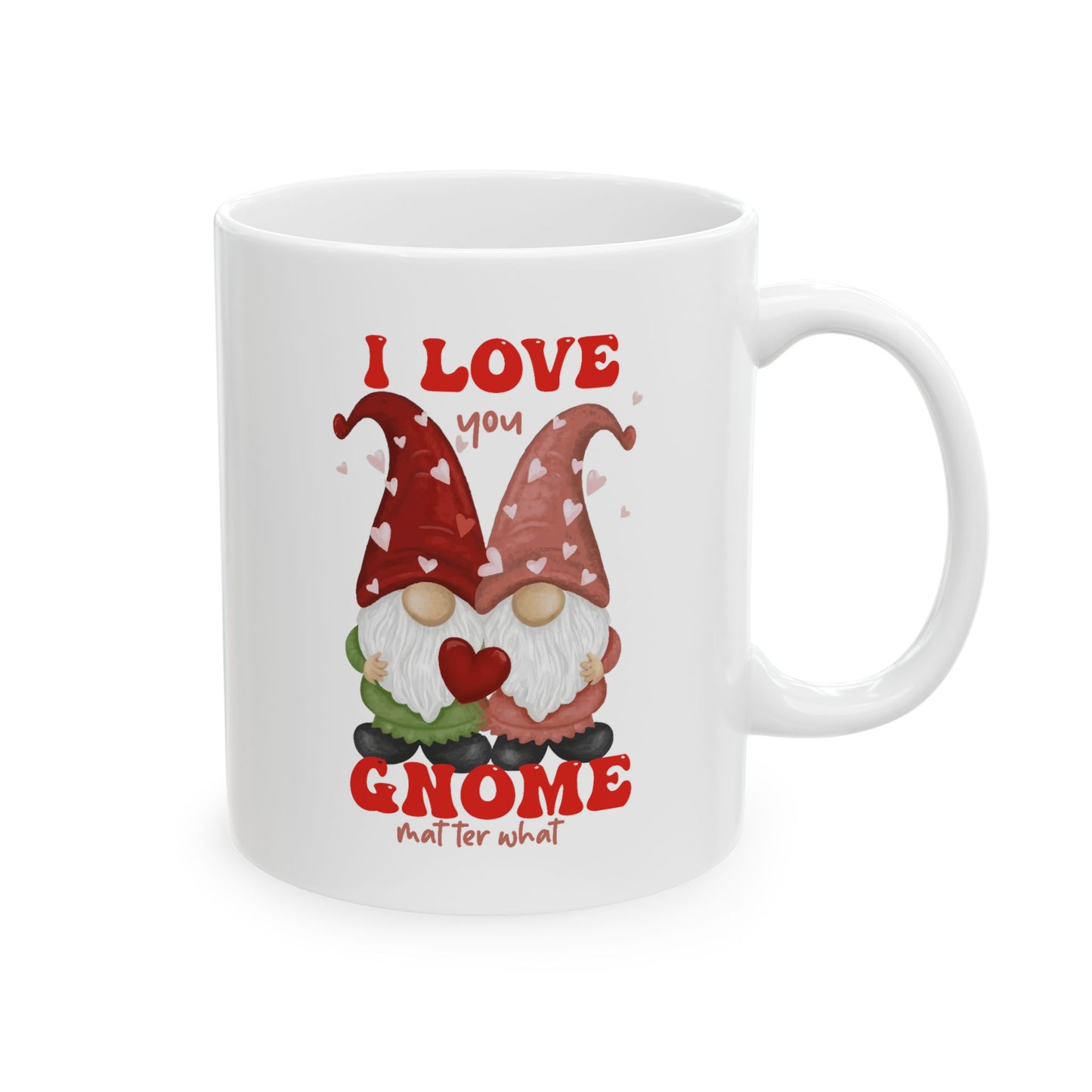 Valentine's Day Mug - I Love You Gnome