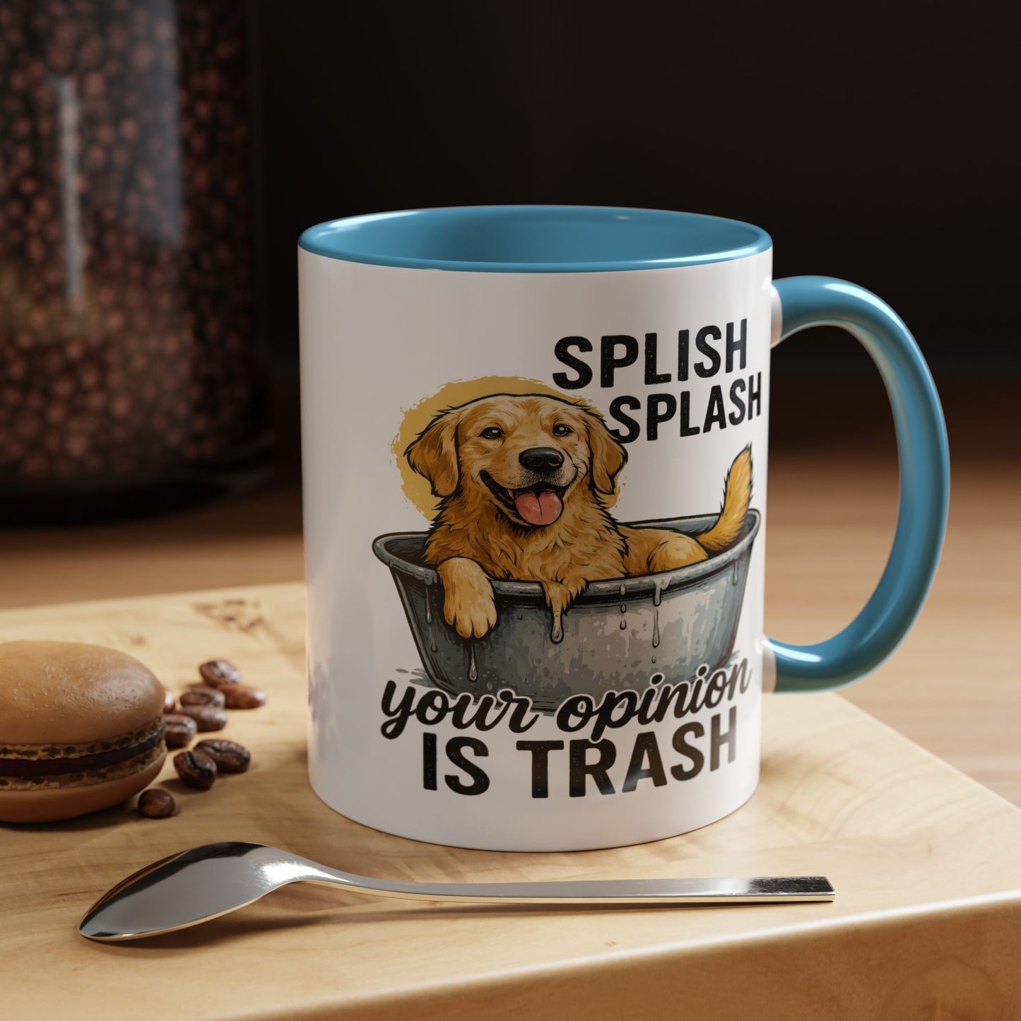 Animal Mug - Splish Splash Your Opinion Is Trash