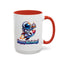 Birthday Mug - Astronaut Rocket